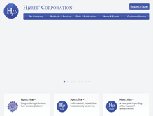 Tablet Screenshot of hurelcorp.com